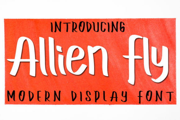 Allien Fly: A Modern Script Handwritten Font for Editorial Design
