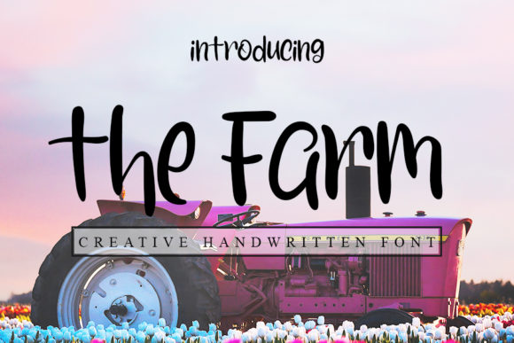 Bringing Life to Web Layouts with The Farm Font
