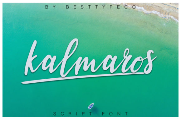 Designing with Kalmaros: A Fresh Script Handwritten Font