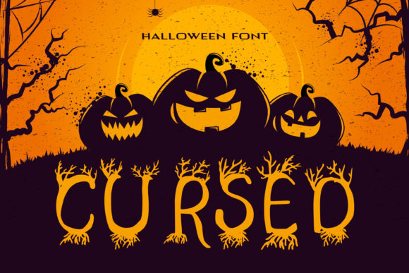 Elevate Editorial Design with the Cursed Typeface