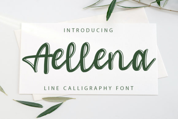 Elevate Web Design with the Aellena Typeface