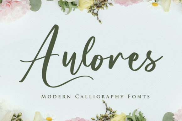 Elevate Your Brand with Aulores Script Handwritten Font