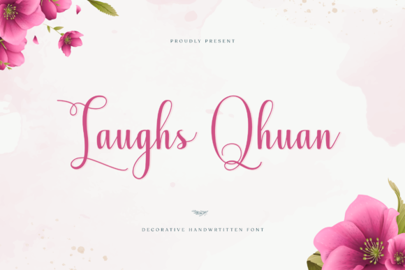 Elevate Your Brand with Laughs Qhuan Script Handwritten Fonts
