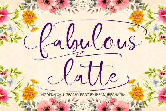 Fabulous Latte Font Review for Social Campaigns