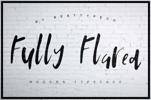 Fully Flared: A Unique Script Handwritten Font for Web Design