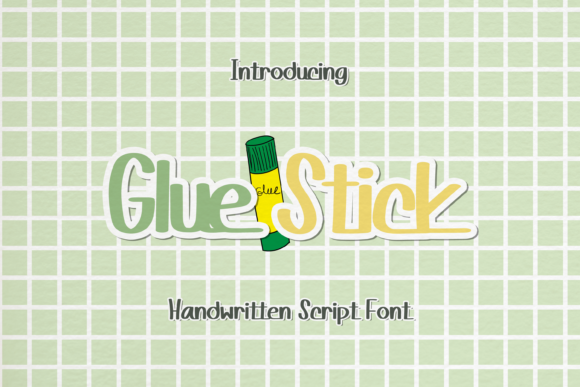 Glue Stick Font: The Quirky Typeface for Handmade Brands