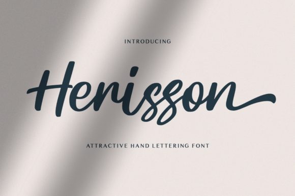 Herisson Font: Elevate Your Brand with Elegant Script