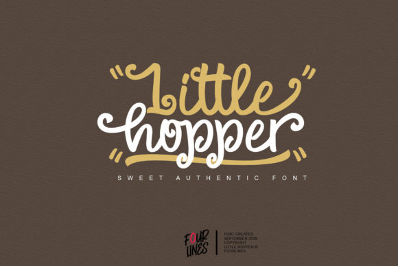 Little Hopper Font: Quirky Script for Web Branding