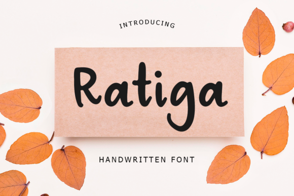 Ratiga Font Review: A Neat Handwritten Typeface