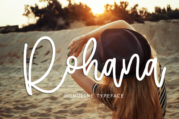 Rohana: A Monoline Script Font for Modern Web Design