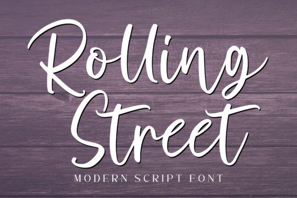 Rolling Street Font Review for Campaign Designers