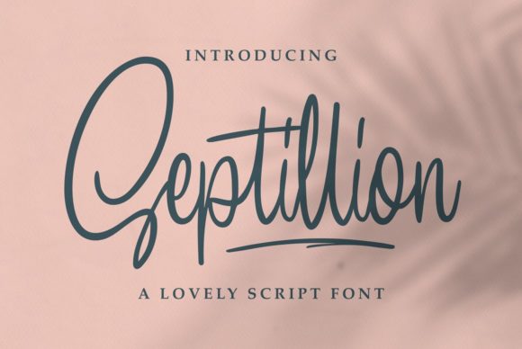 Septillion: A Versatile Script Handwritten Font for Web Design