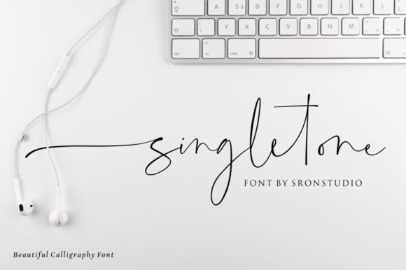 Singletone Font Review for Handmade Branding