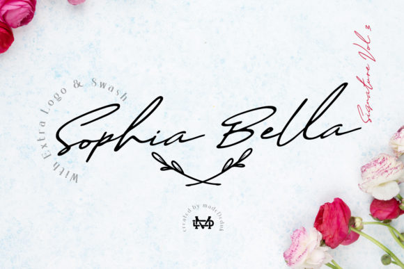 Sophia Bella Font Review for Elegant Campaign Design