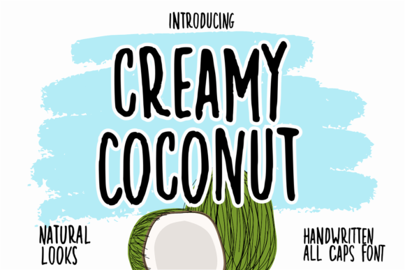 Using Creamy Coconut Font for Modern Web Branding