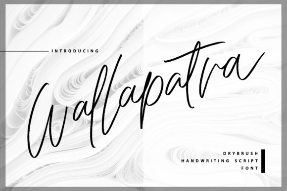 Wallapatra: A Delicate Script Handwritten Font for Editorial Design